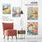 Paint Set, Acrylic Paint Canvas Set, 34 PCS Painting Kit with 18 Acrylic Paints, 4 Canvas Panels, Drawing Pad, Wood Easel, Ideal for Art Lovers and Creative Painting
